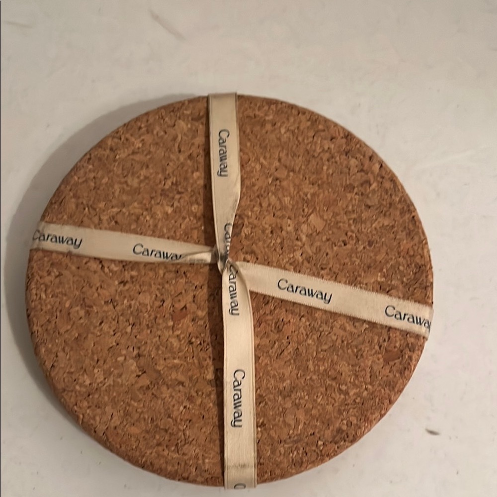 Callaway Cork Coasters with Cream Ribbon - Picture 2 of 2